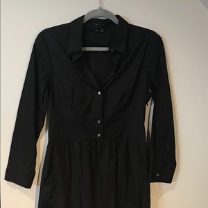 Theory Black Dress, Long Sleeve size 8